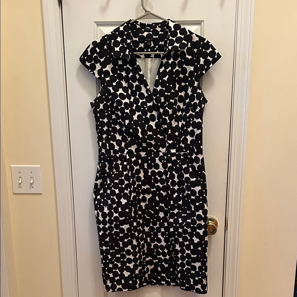 Ann Taylor Retro Polka Dot Dress